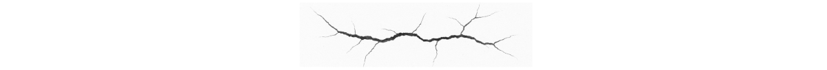 Decaying line divider with inherited fractures exposed, symbolizing hidden corruption, generational damage, and systemic cruelty. Accessibility: Symbolizes inherited fractures, generational damage, and systemic cruelty.