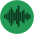 Echo motif icon with repeated curved lines suggesting reverberation.